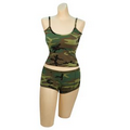 Women's Woodland Camouflage Casual Tank Top